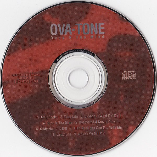 Deep N Tha Mind by Ova-Tone (CD 1994 AMP Records) in Houston | Rap